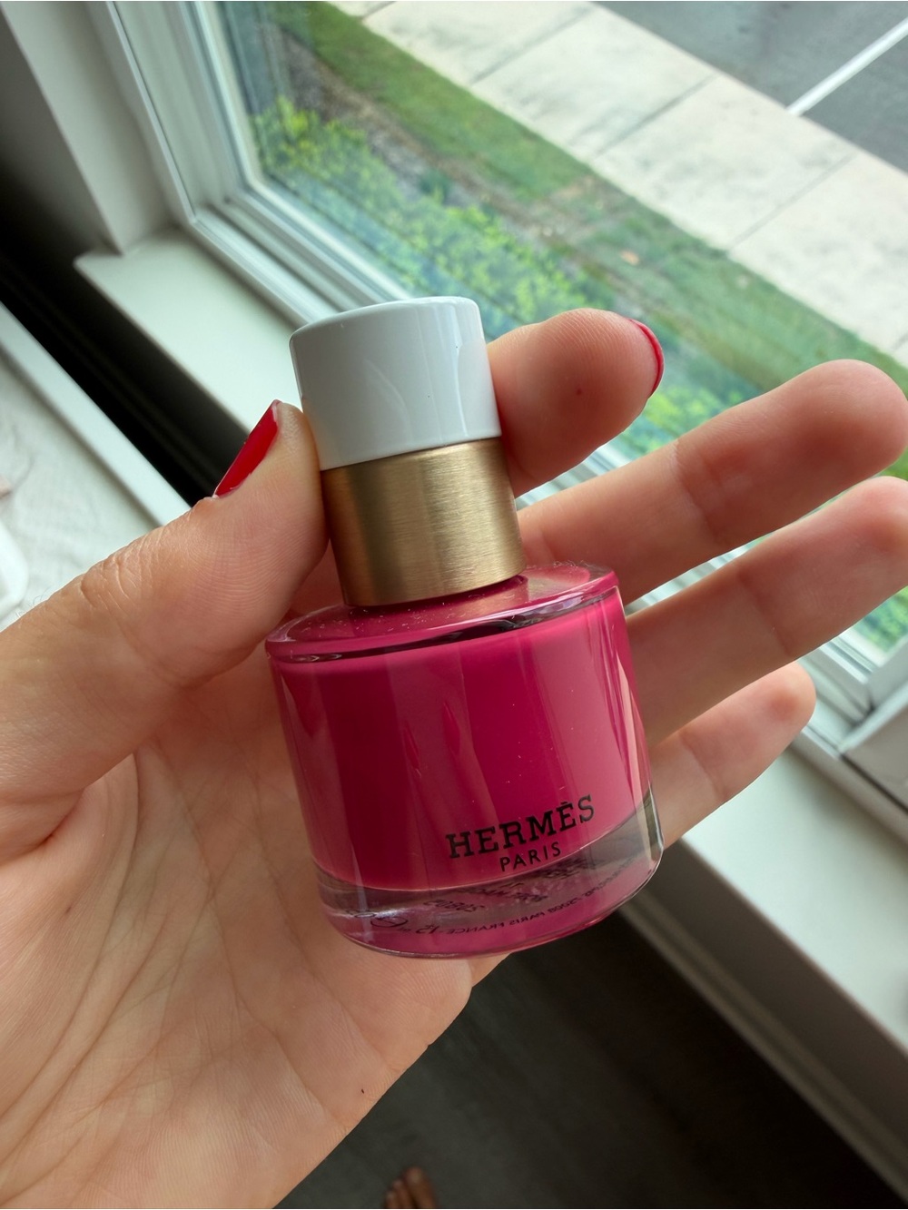 Hermes Nail Polish - 74 Rose Magenta Vibrant Fuchsia